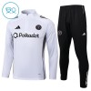 Inter Miami CF Trainings Sweatshirt Quarter-zip 2025-26 Witte - Kids